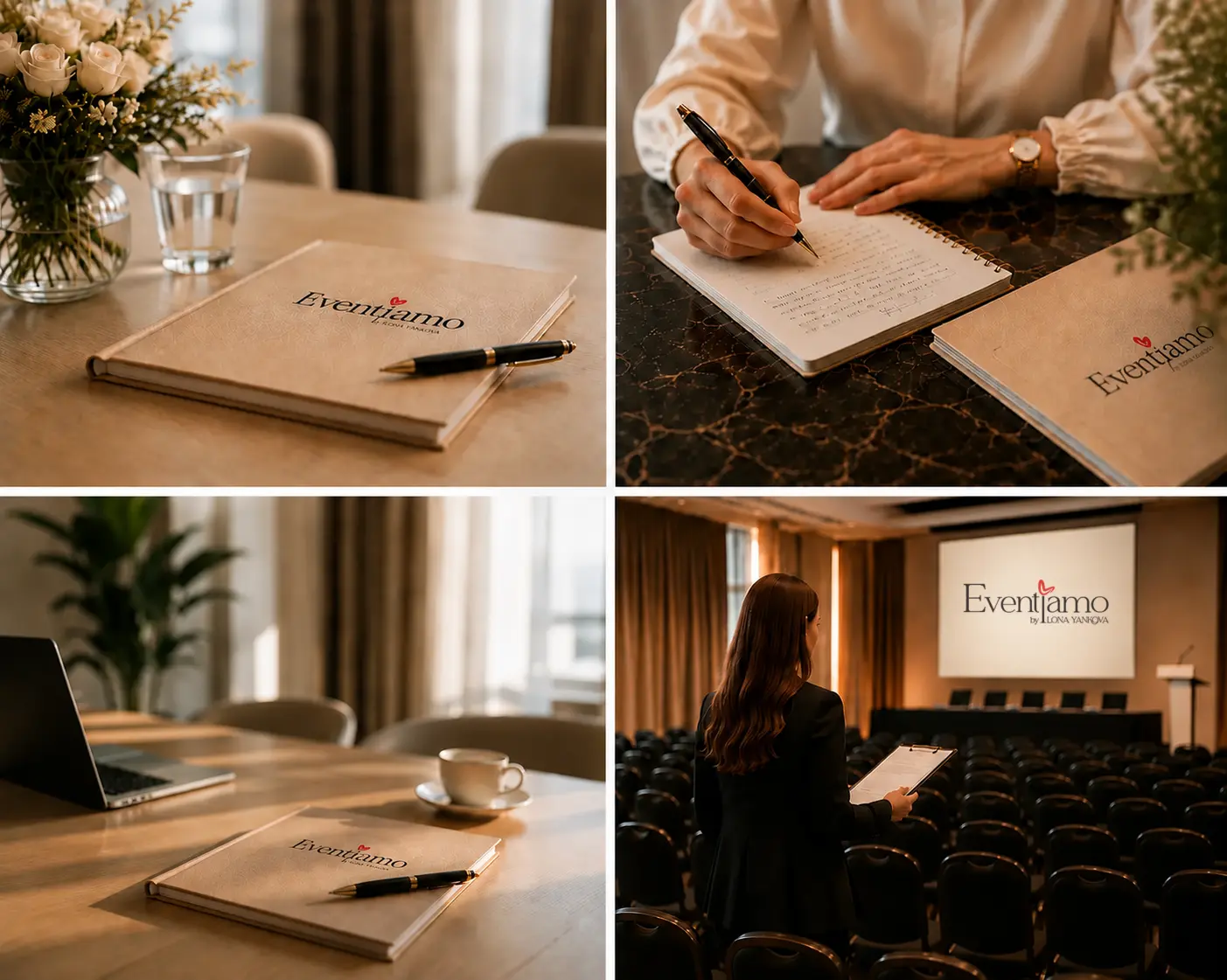Working details and conference hall preparation