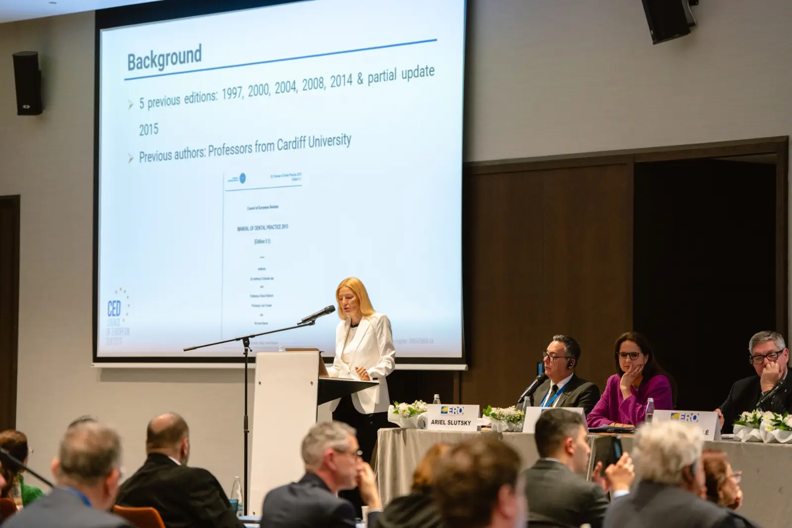 A moment from the ERO Plenary Session in Sofia — photograph 22